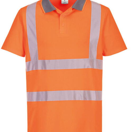 Eco Hi-vis short sleeve polo (EC10) Thumbnail