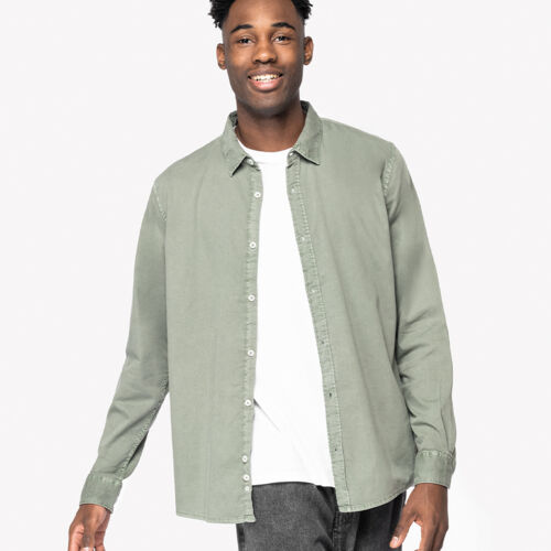 Native Spirit Washed Long Sleeve Shirt Thumbnail