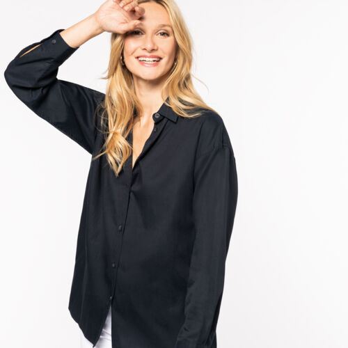 Native Spirit Ladies Long Sleeve TENCEL™ Shirt Thumbnail