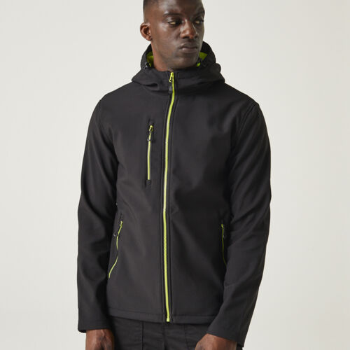 Regatta Navigate Two Layer Hooded Soft Shell Jacket Thumbnail