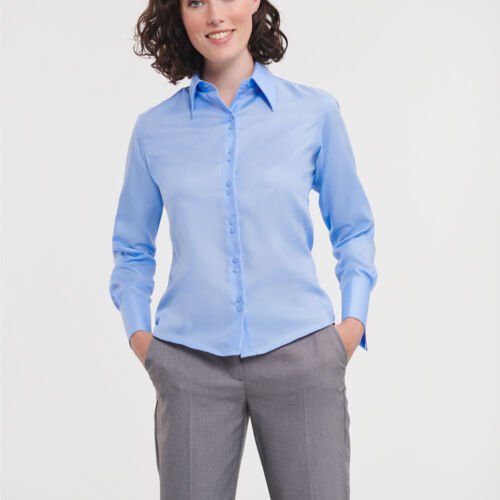 Ladies' Long Sleeve Ultimate Non-Iron Shirt Thumbnail