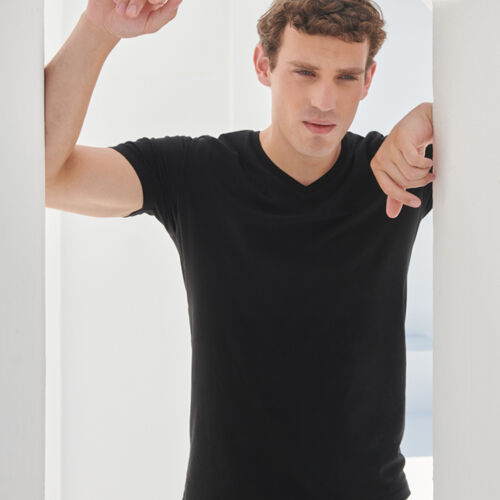 SF Clothing Feel Good Stretch V Neck T-Shirt Thumbnail