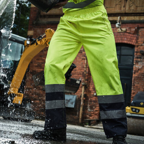Regatta High Visibility Pro Contrast Overtrousers Thumbnail