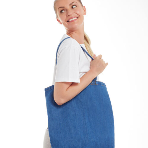 Denim tote bag Thumbnail