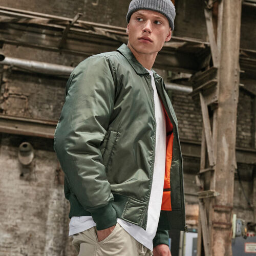 Collar bomber jacket Thumbnail